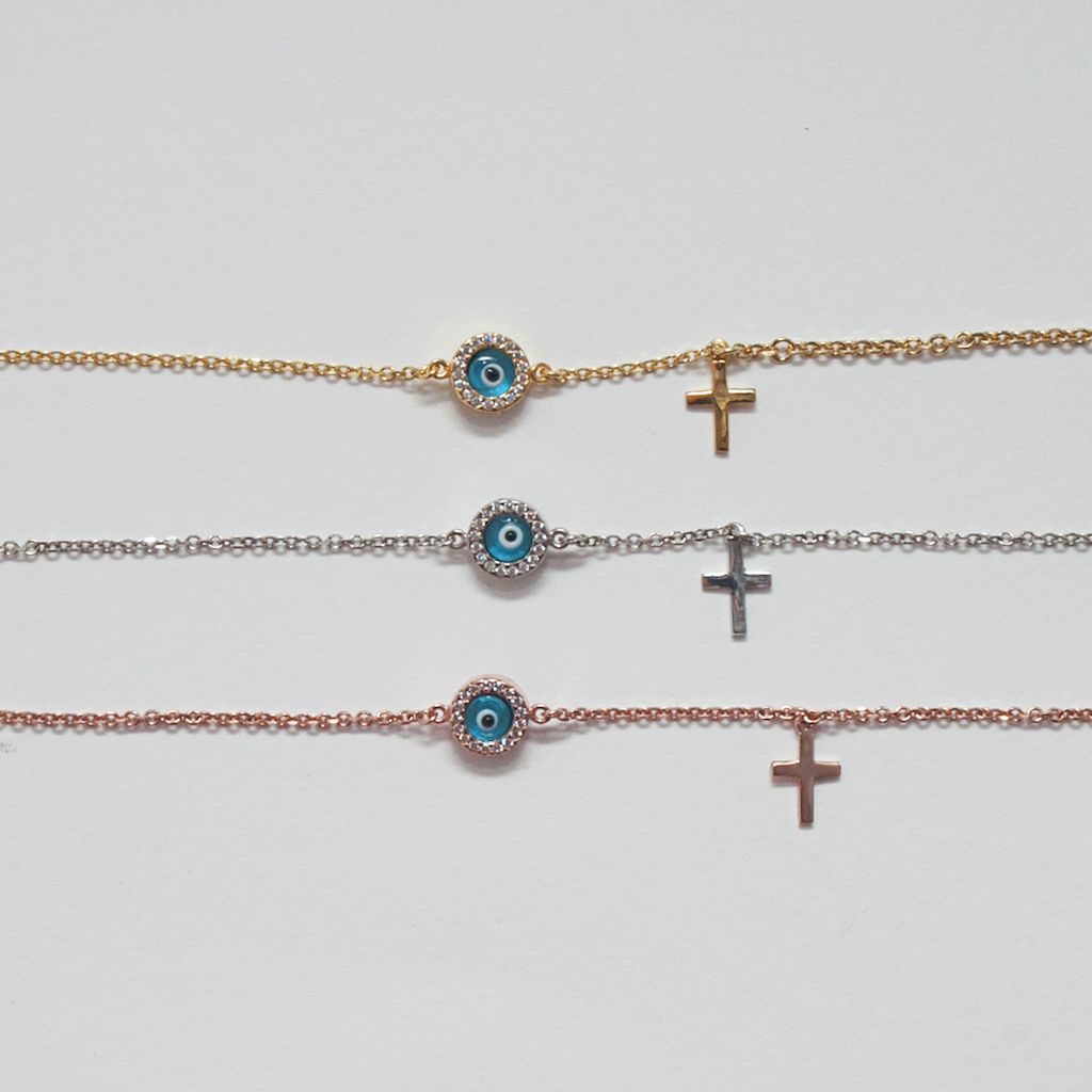 Evil Eye Bracelet Double Faced