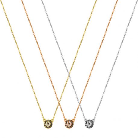 Double Faced Evil Eye Necklace