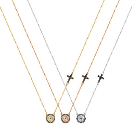 Double Faced Evil Eye Necklace - Image 2
